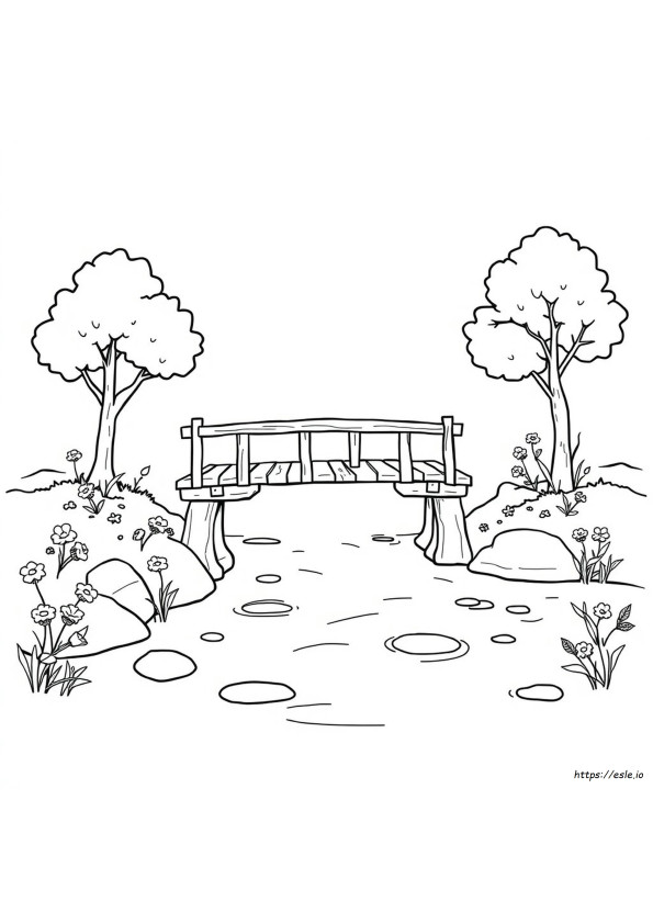 Coloriage Pont