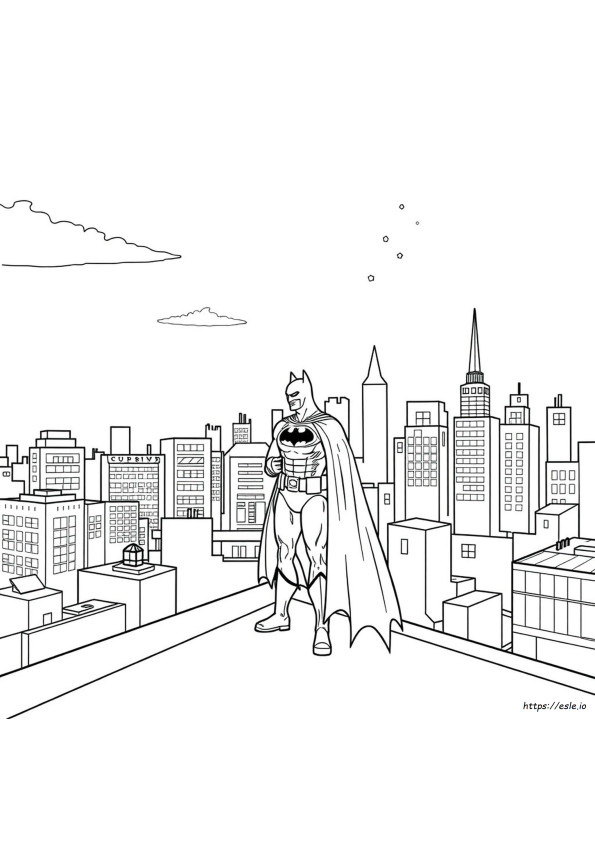 Imaginext Batman Coloring Pages