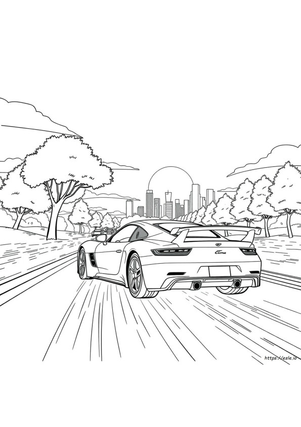 Forza Horizon 5 Coloring Pages