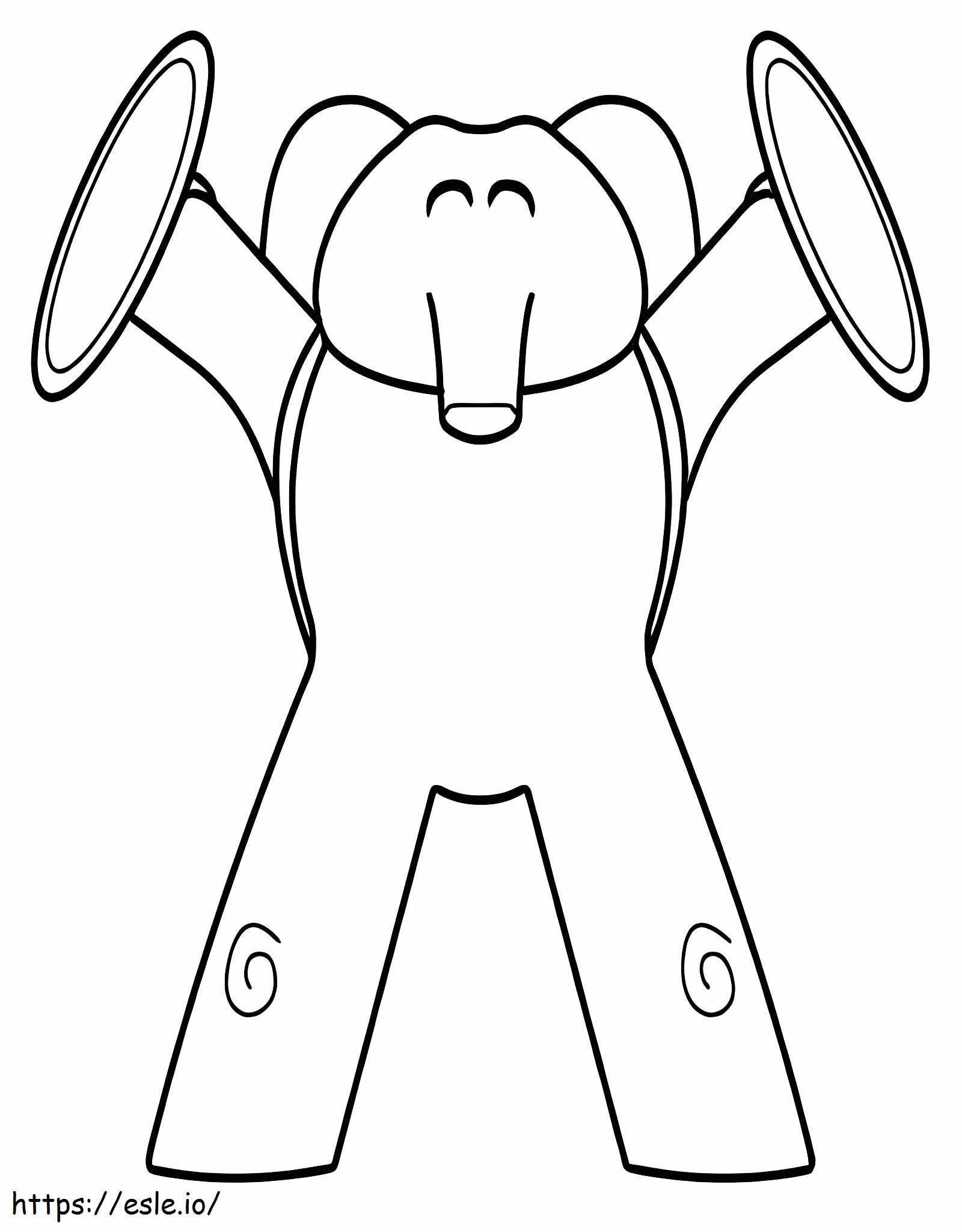 Elly Funny coloring page
