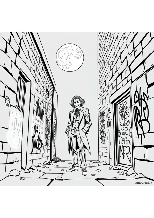 Joker Kleurplaten