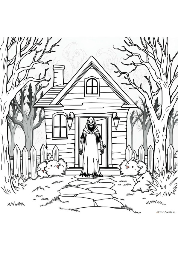 Nightmare On Elm Street Coloring Pages