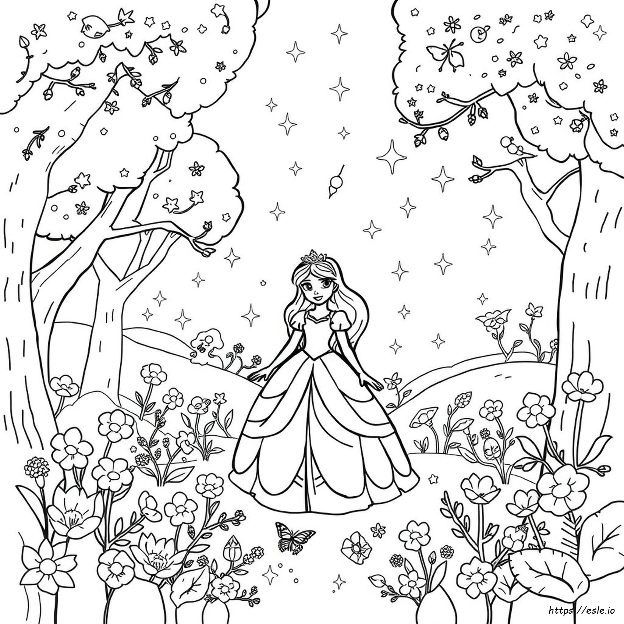 Princess Ispy Coloring Page
