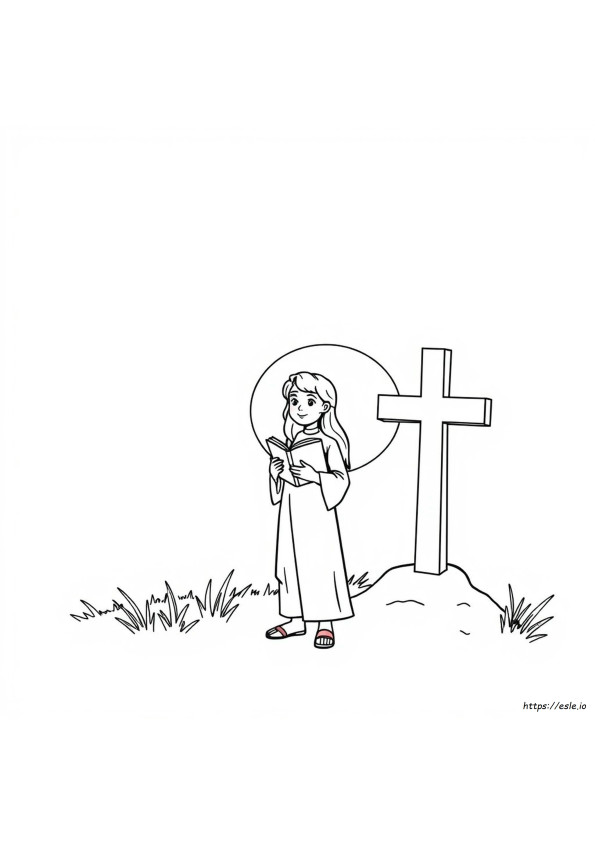 Pagini De Colorat Cu Tematică Religioasă