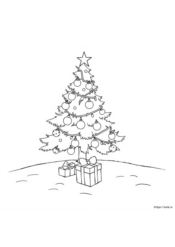 Natal Para Colorir