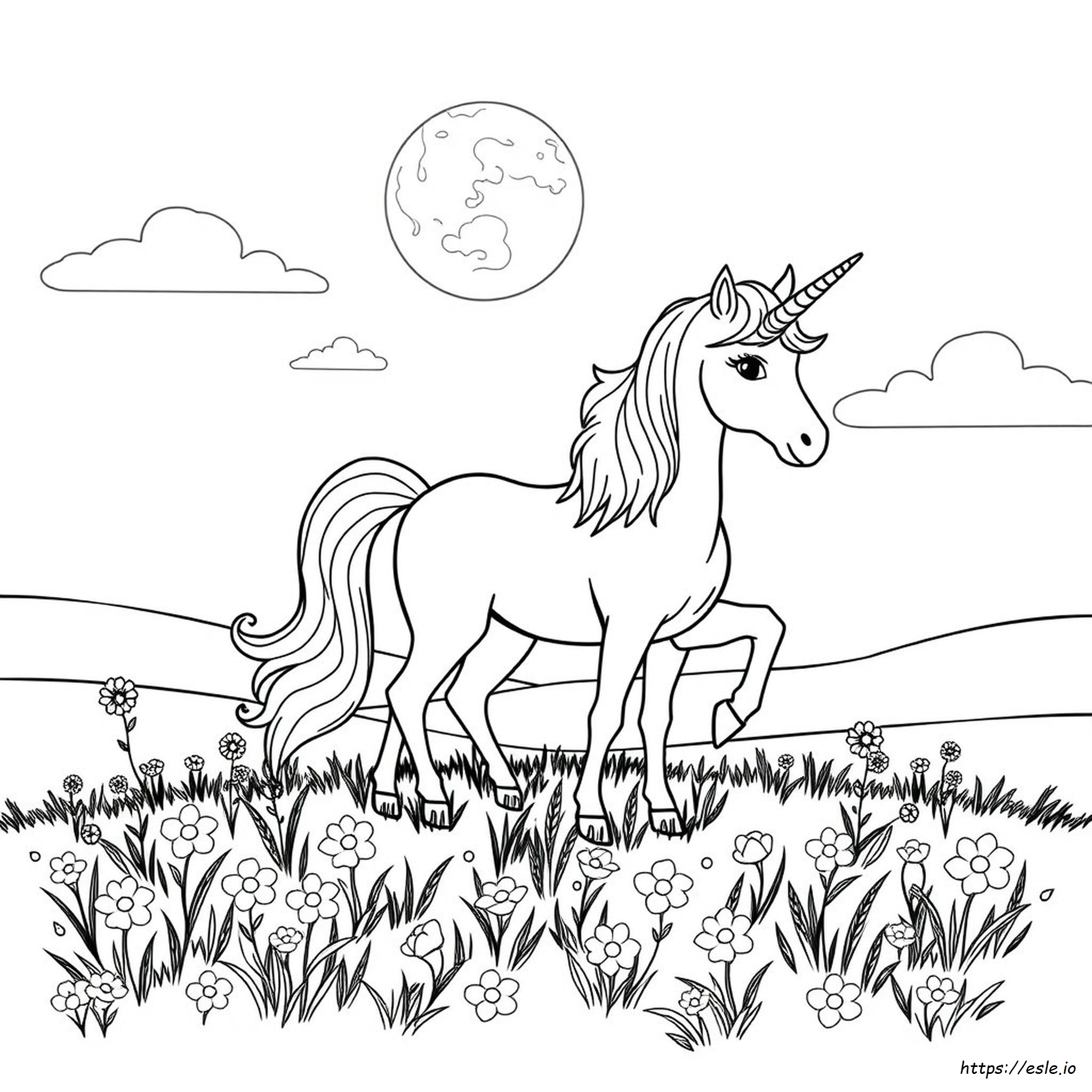 Dibujos Para Colorear De Unicornios Para Adultos