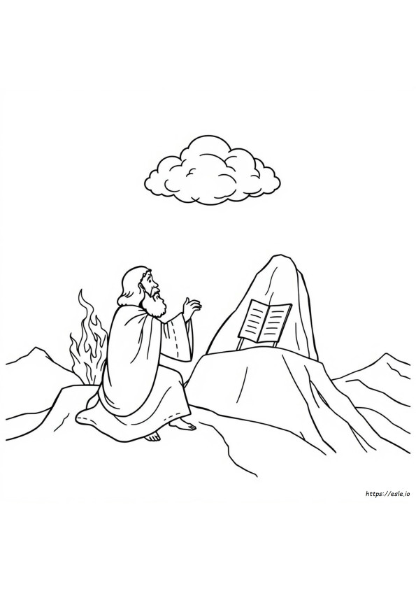 Bible Story Coloring Pages 1
