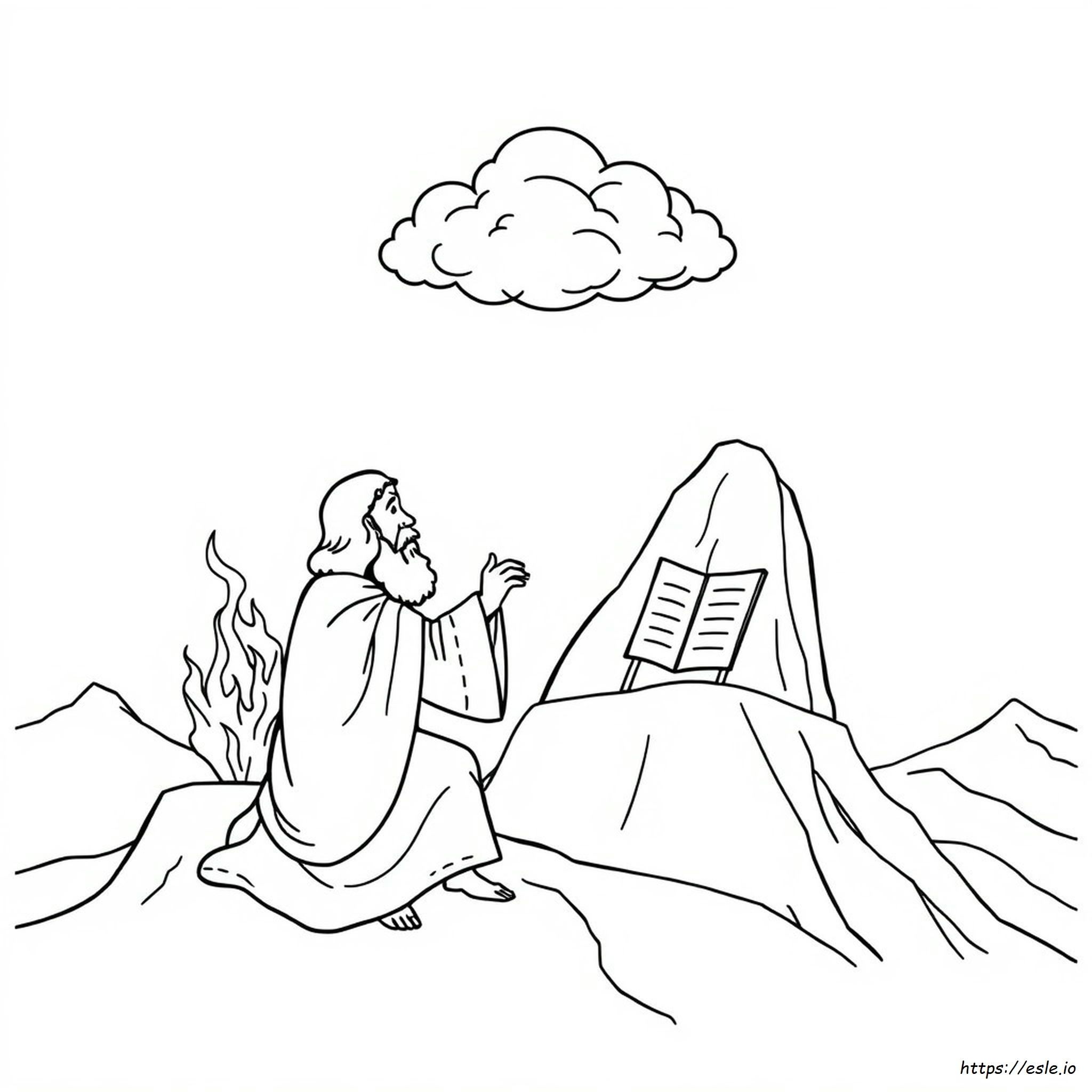 Bible Story Coloring Pages 1