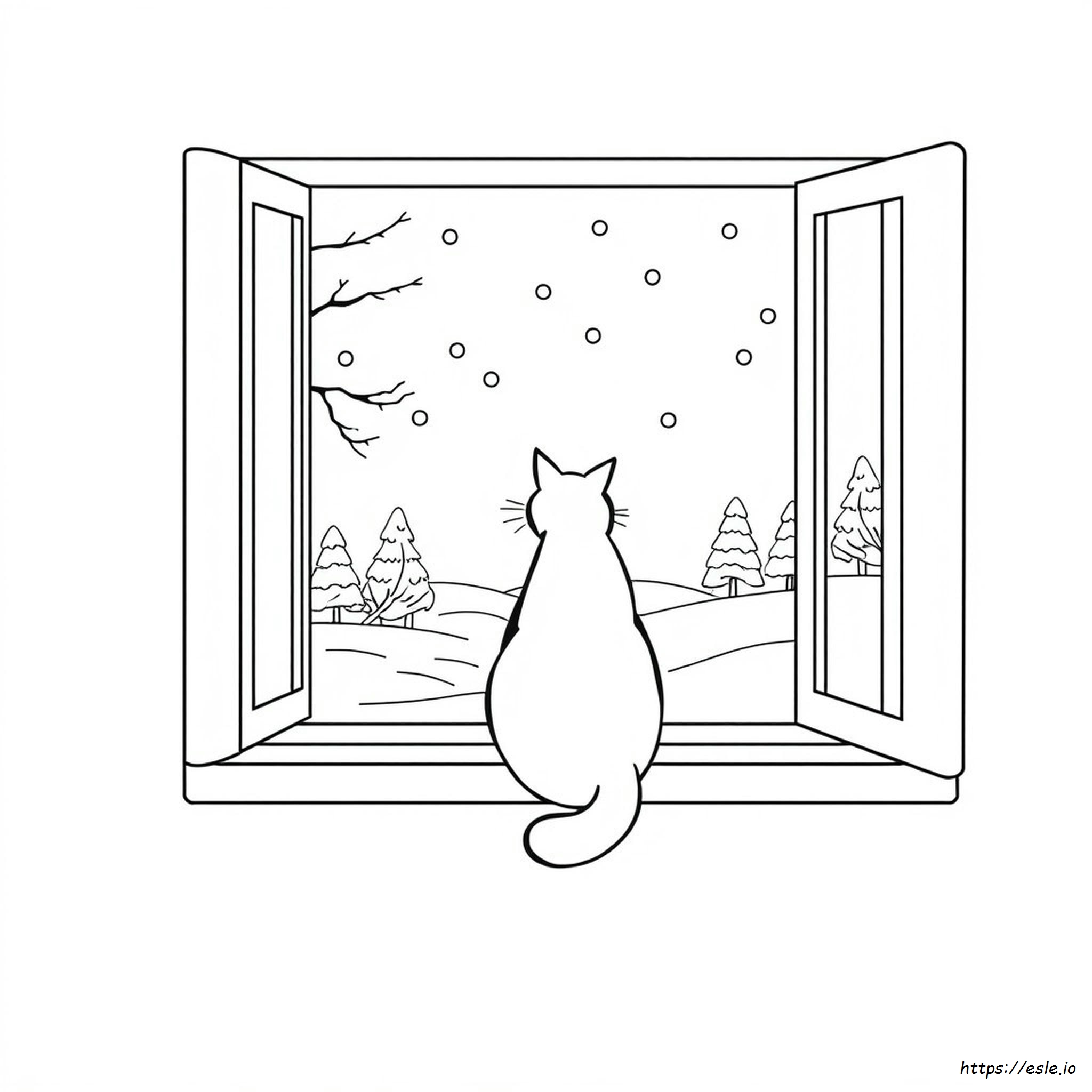 Printable Realistic Cat Coloring Pages