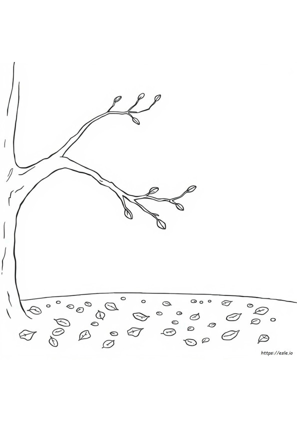 Coloriage Branche