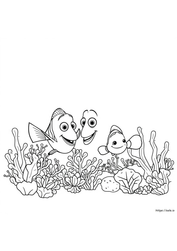 Coloriage Le Monde De Dory