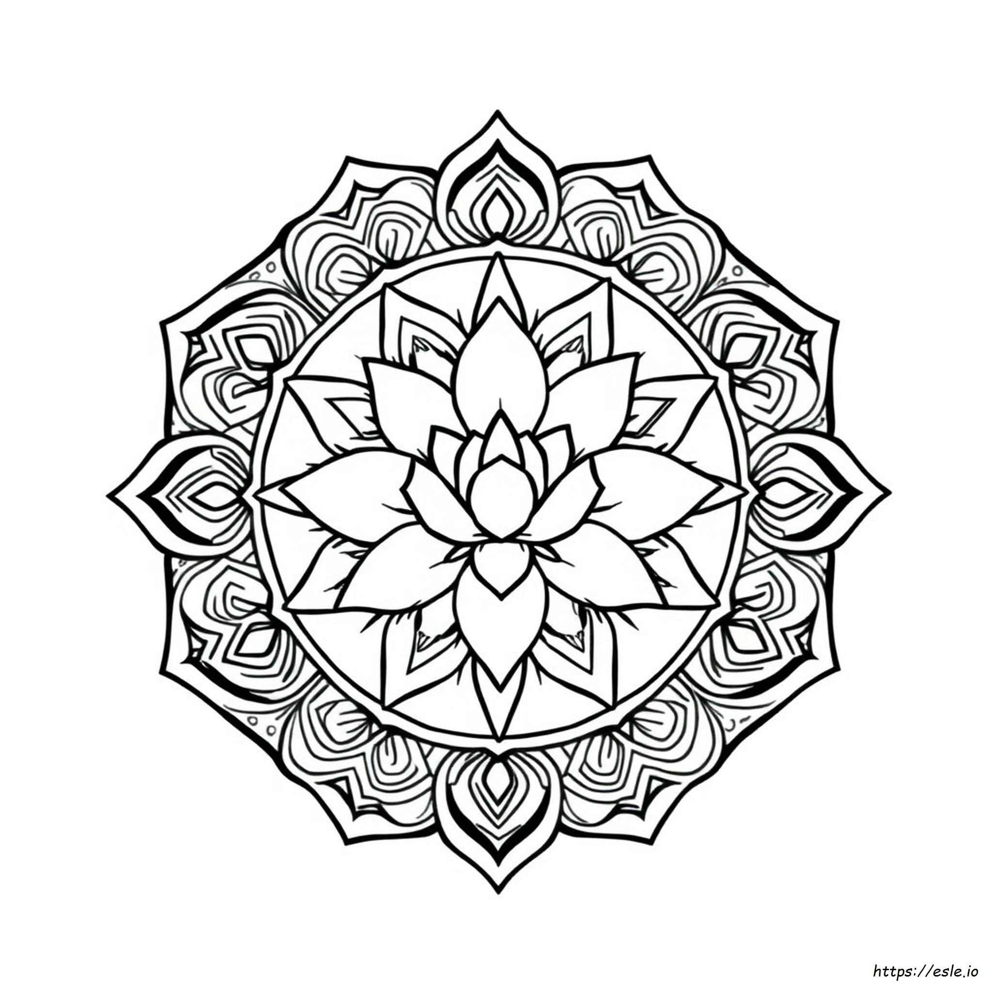 Mandalas Budistas Para Colorear
