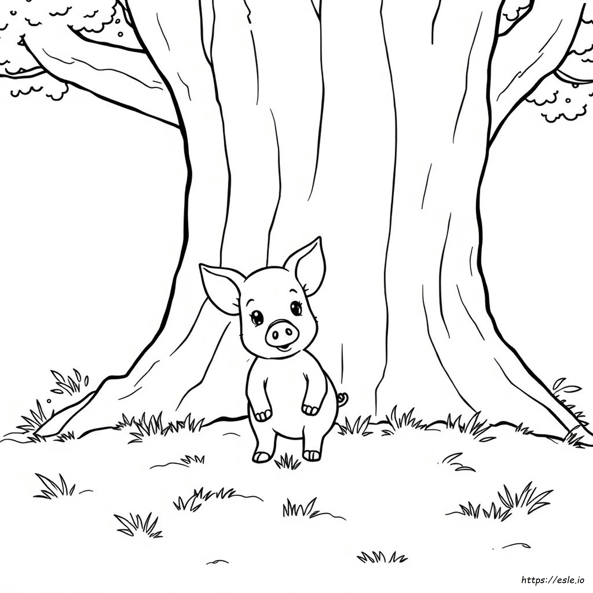 Piglet Colouring Pages