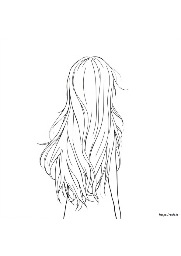 Coloriage Cheveux Argentés