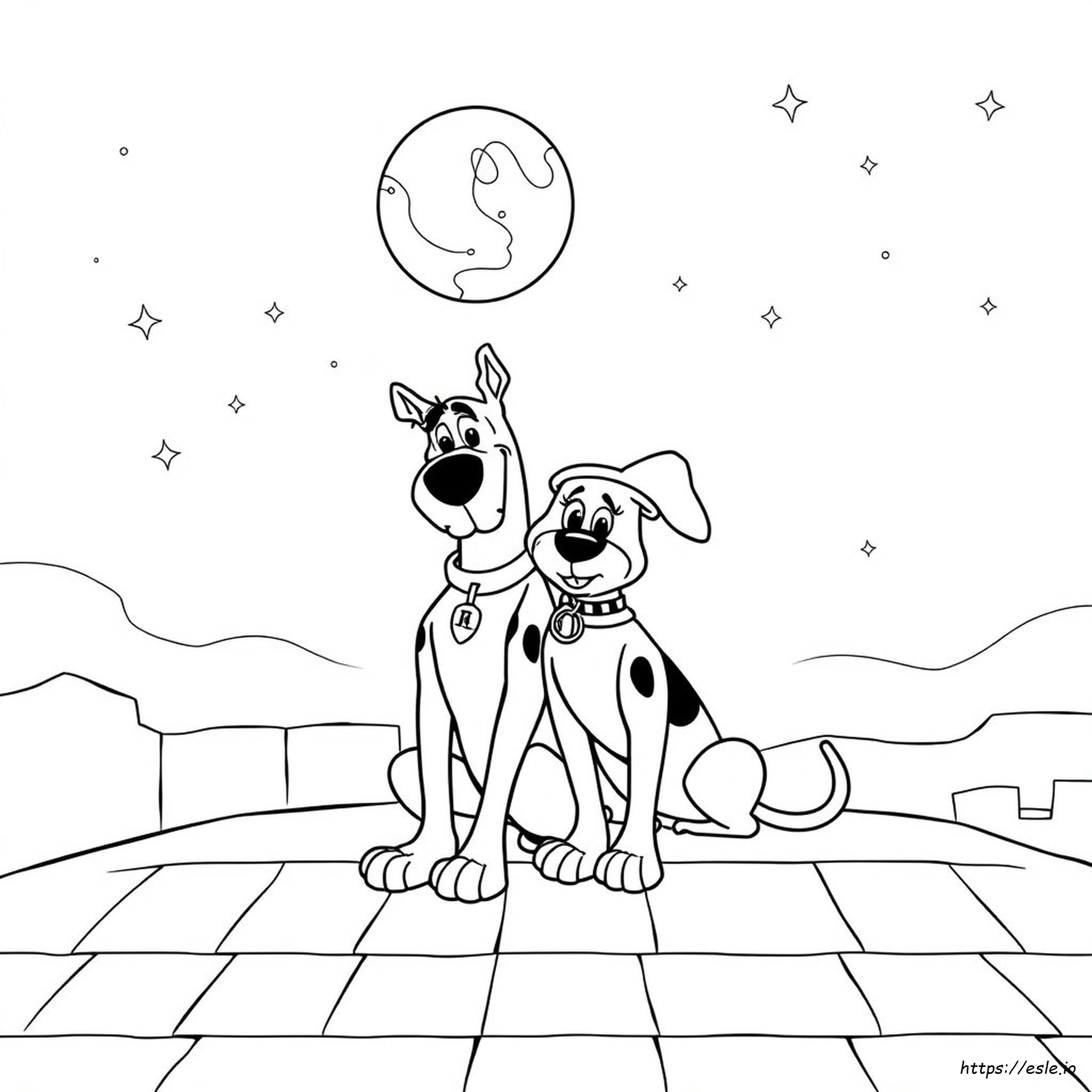 Scooby Doo And Scrappy Doo Coloring Pages
