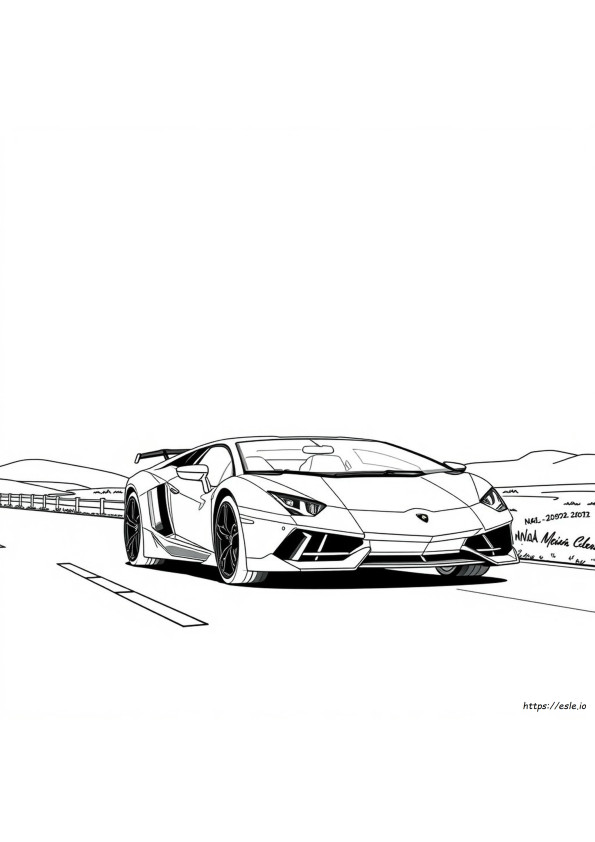Lamborghini Kleurplaten Pdf