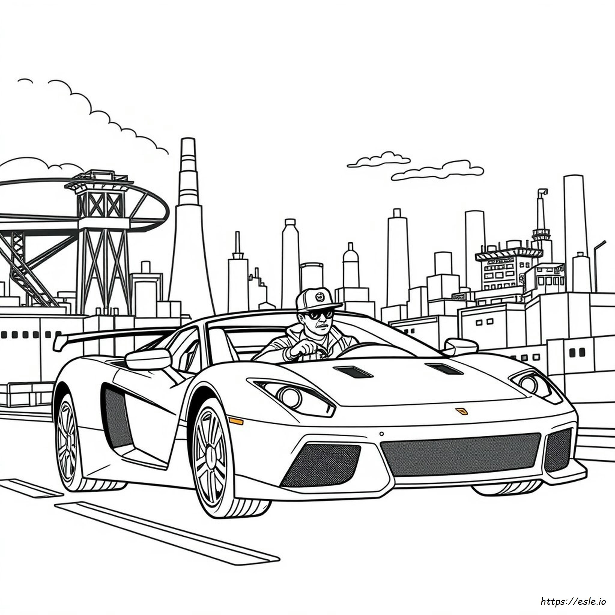 Kolorowanki Gta 5