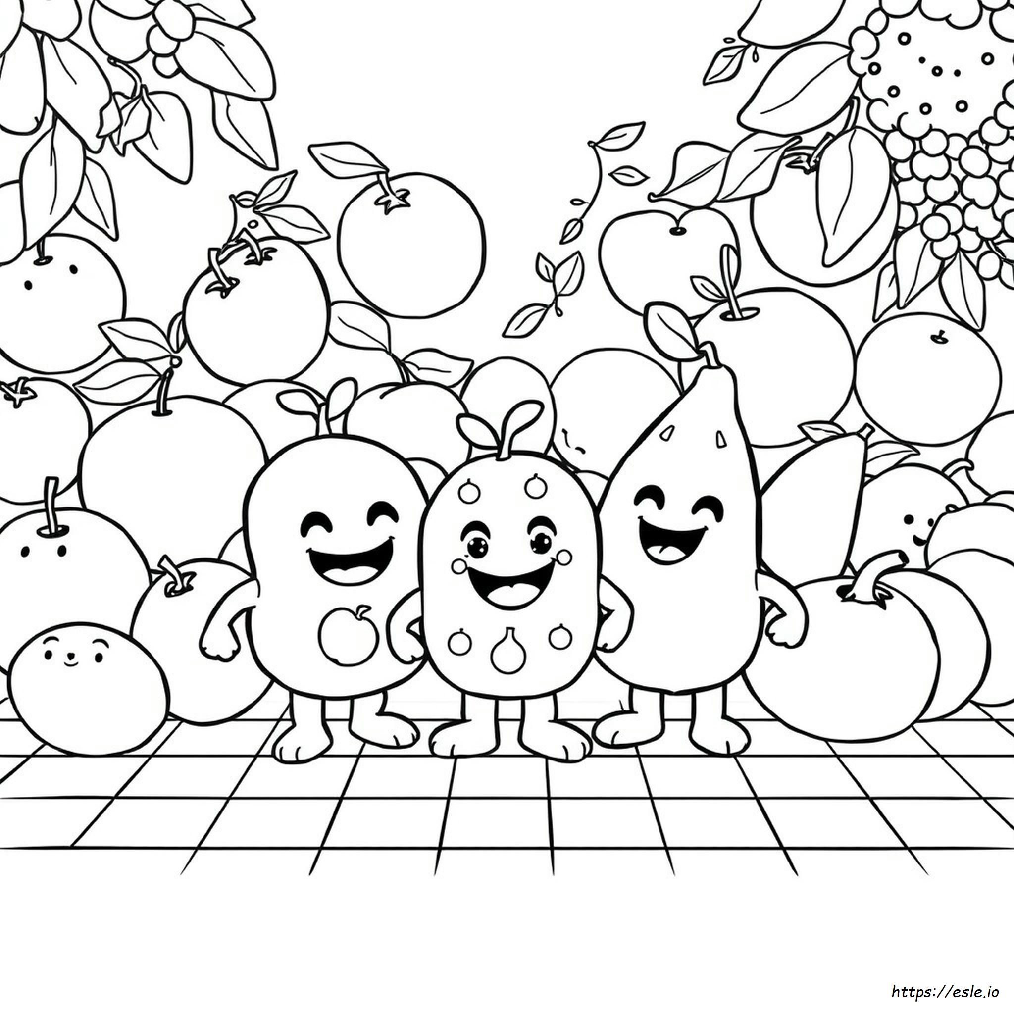 Dough Fruit Blox Fruits Para Colorir