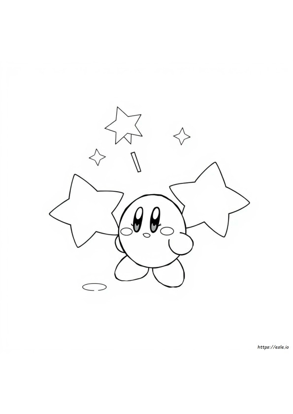 Dibujos De Kirby Buckets Para Colorear