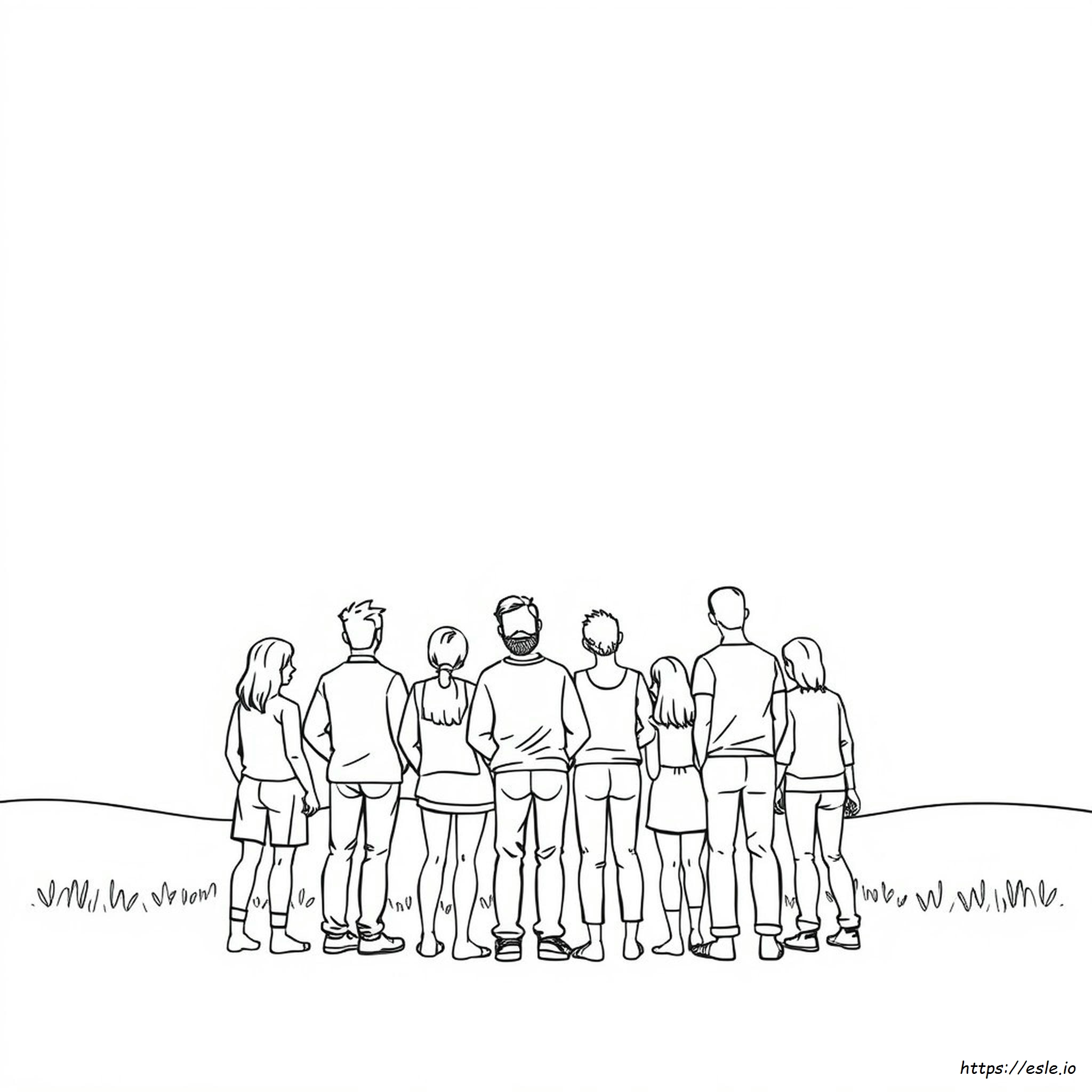 Dibujos De Personas Para Colorear