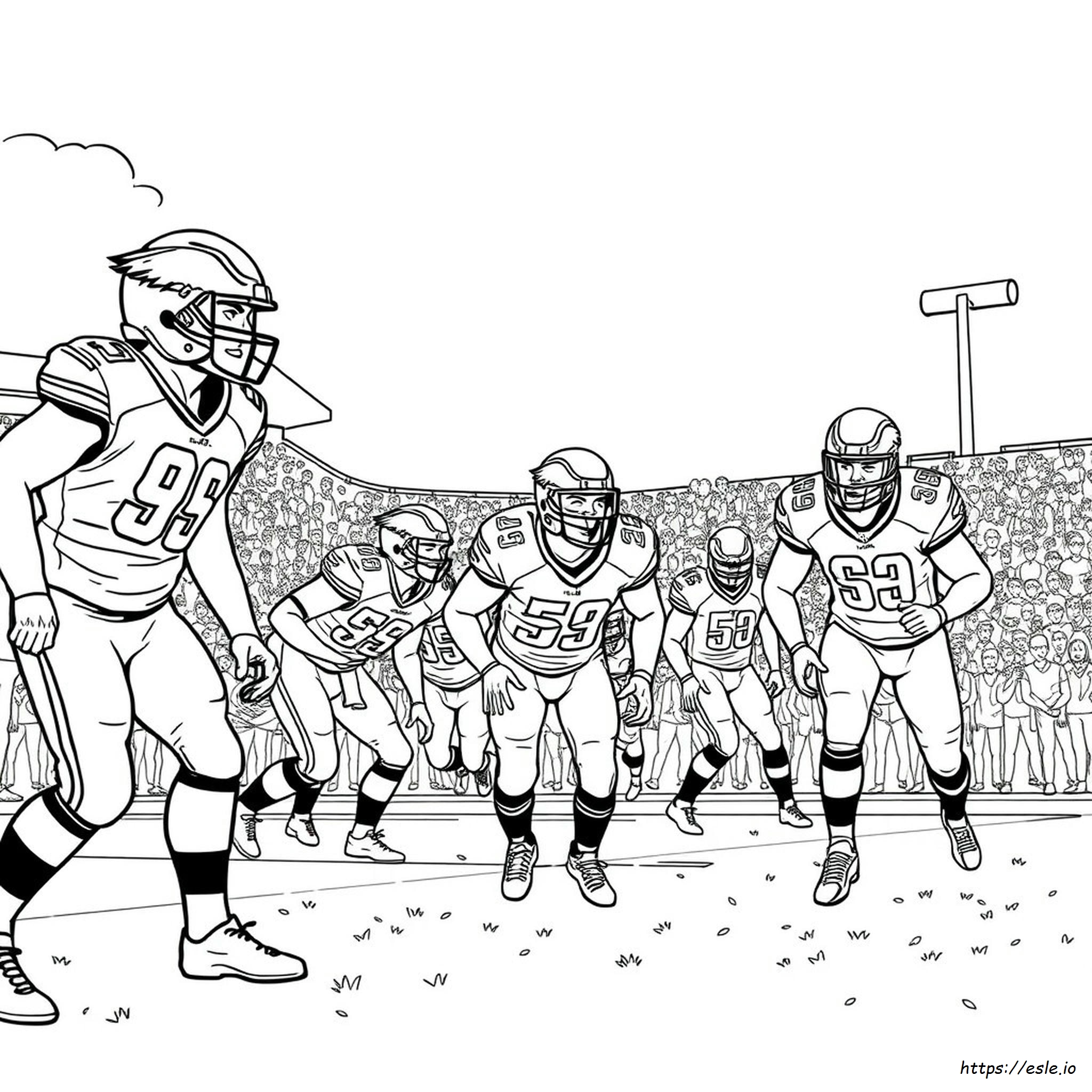 Páginas Para Colorear De Los Philadelphia Eagles En Pdf