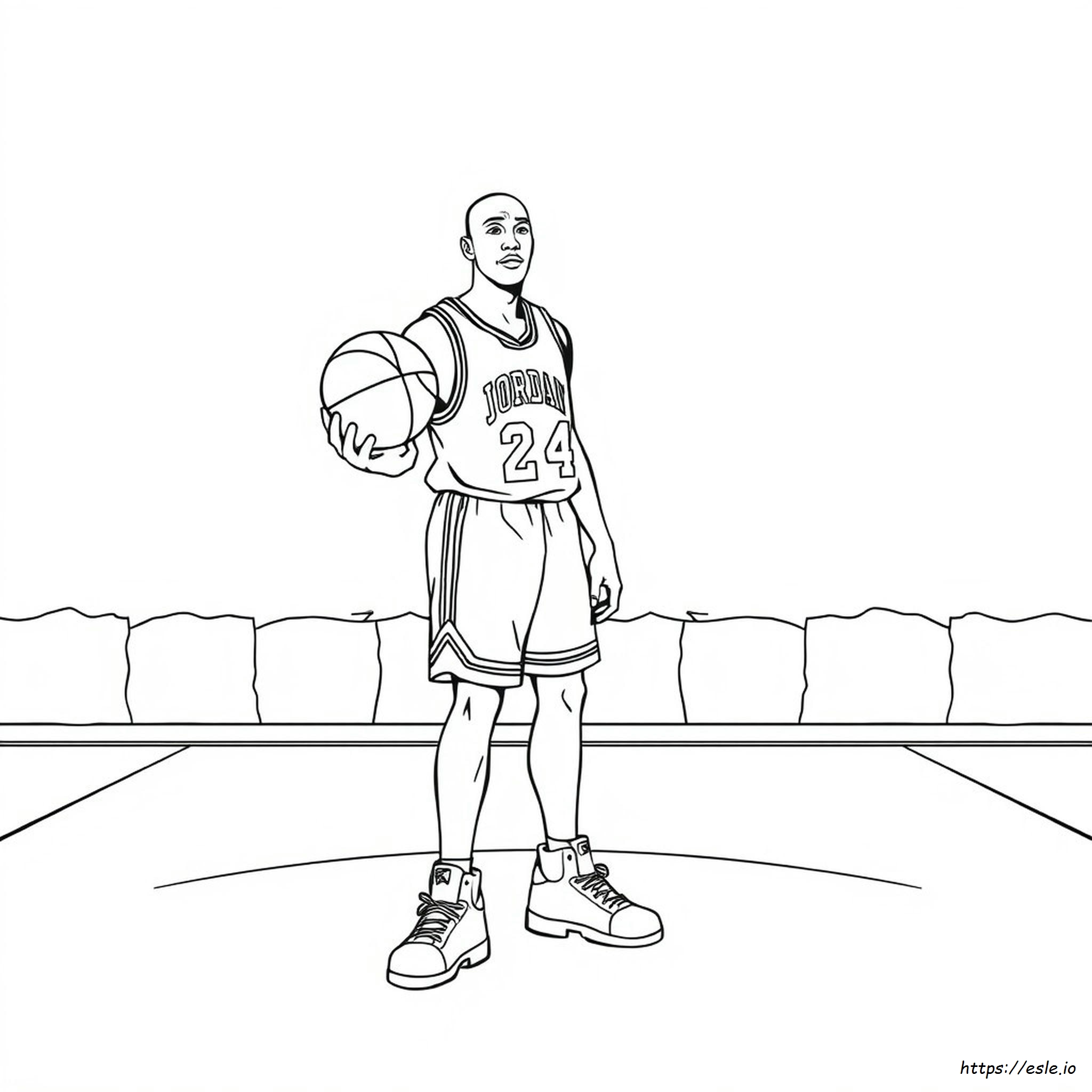 Páginas Para Colorear De Jordan