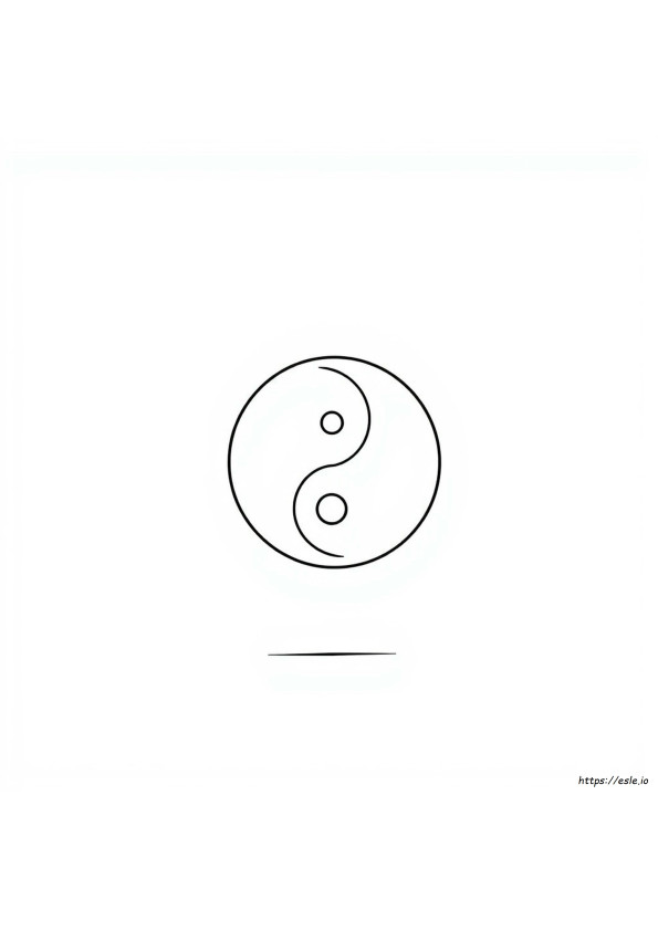 Yin Und Yang Ausmalbilder
