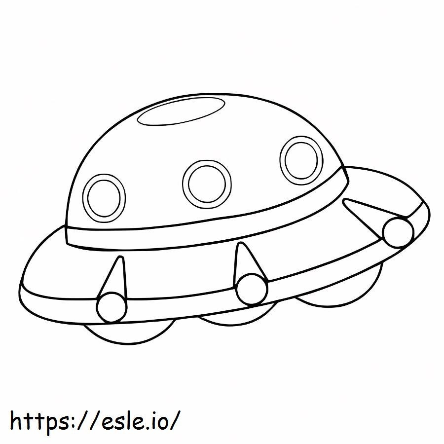 Cool Ufo coloring page