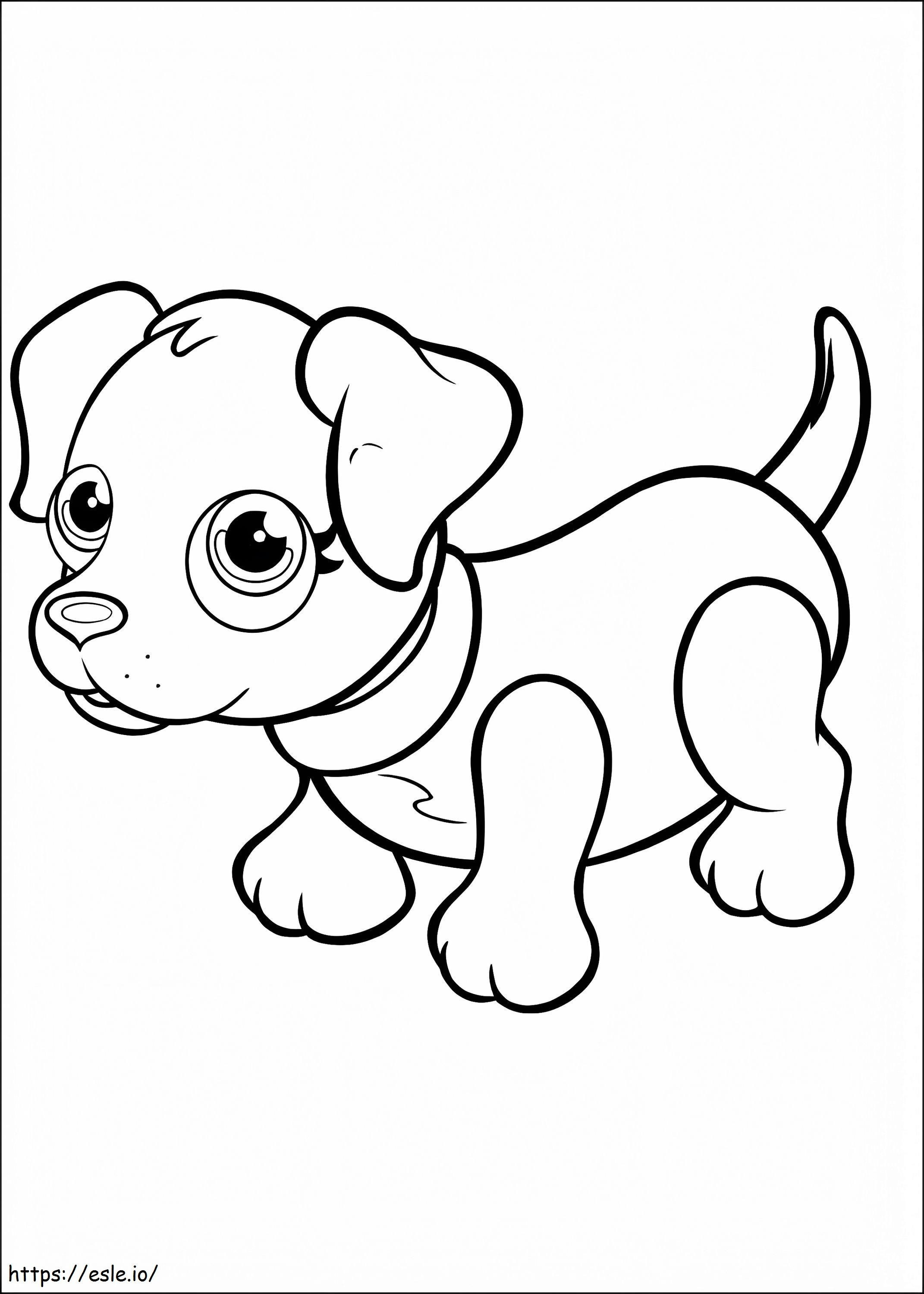 Black Labrador Pet Parade coloring page