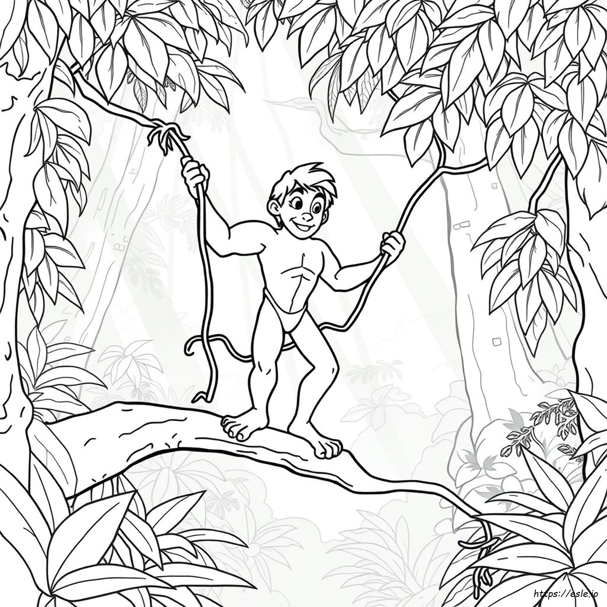 Tarzan Ausmalbilder