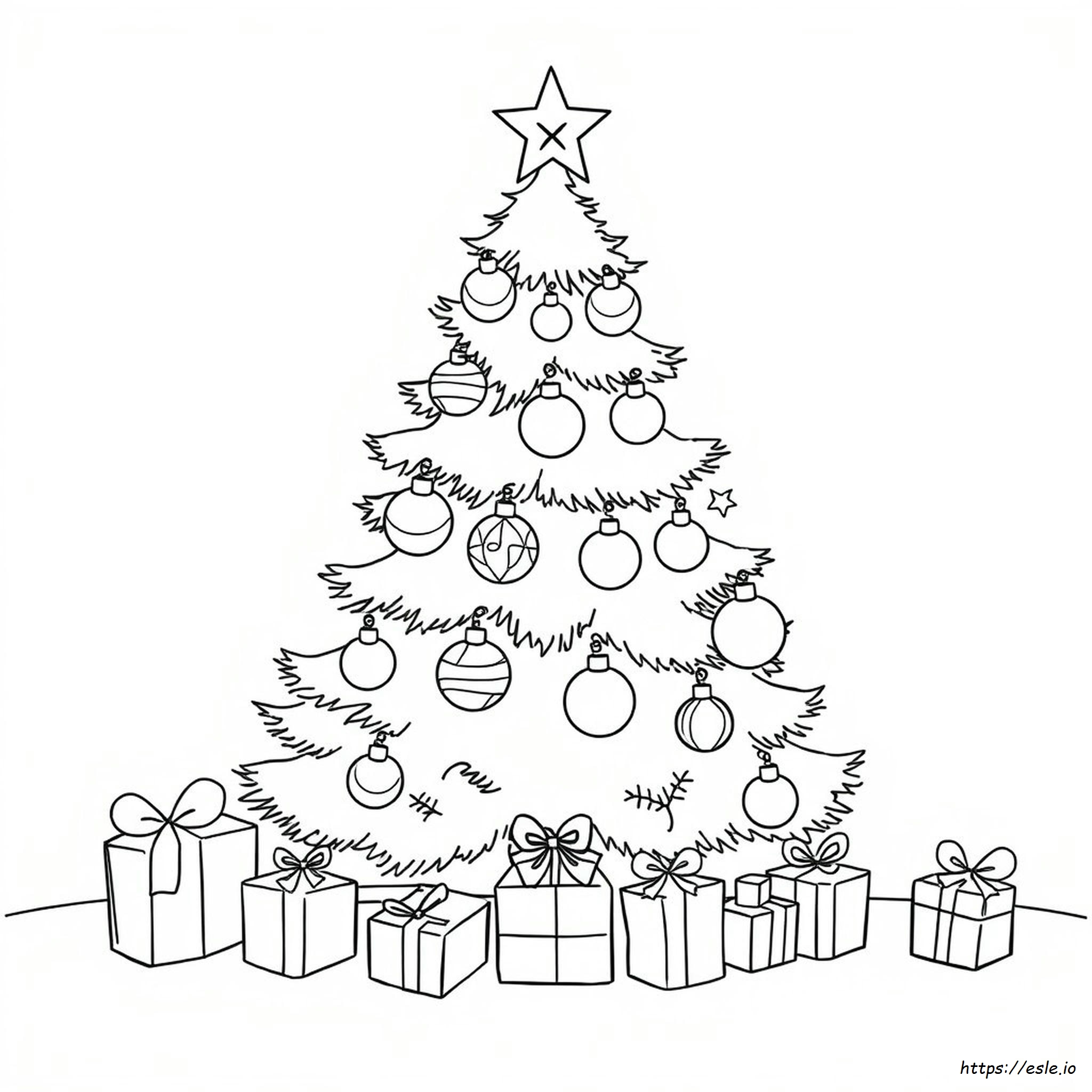 Free Coloring Pages Of Christmas Ornaments