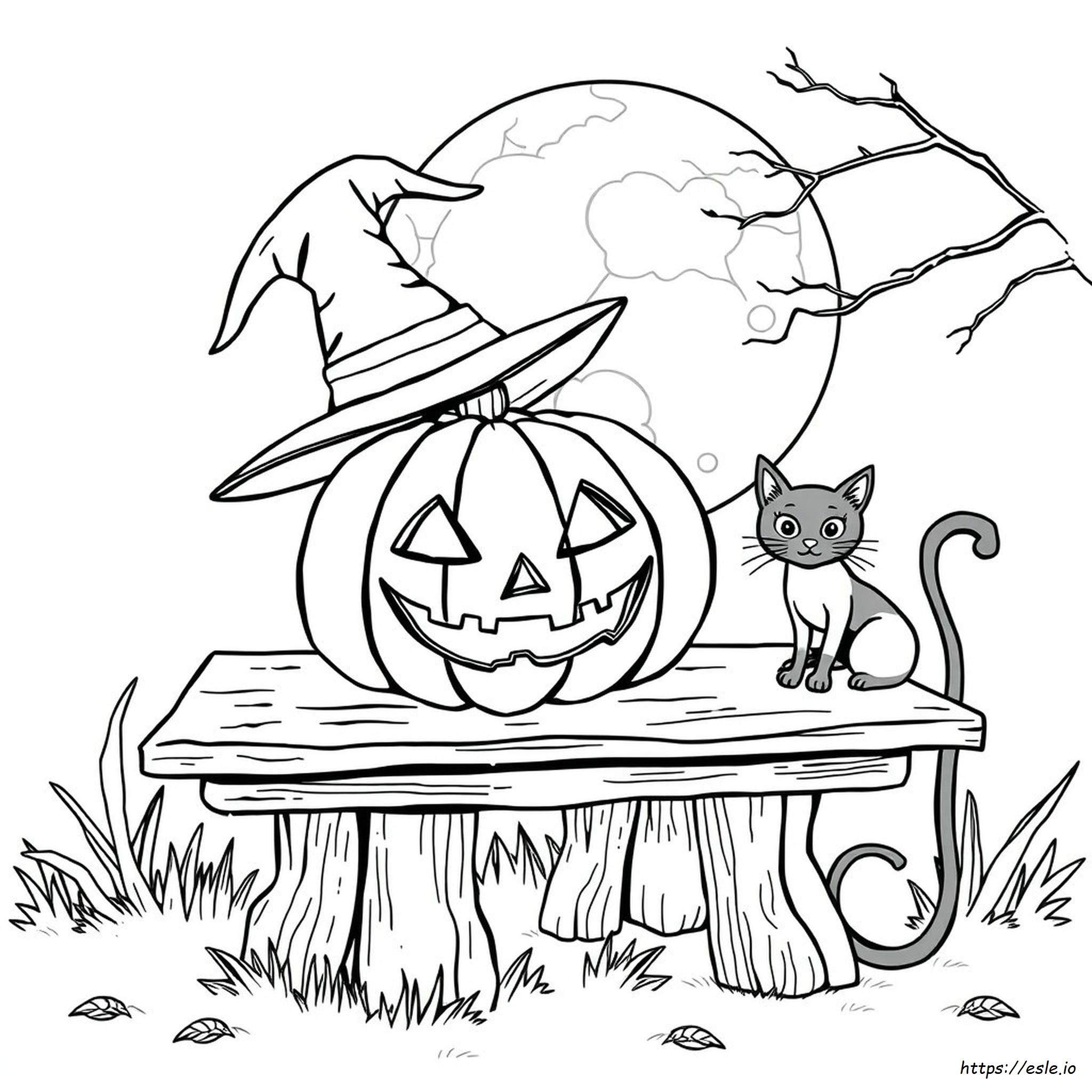 Dapat Dicetak Gratis Halaman Mewarnai Halloween Untuk Dewasa Pdf