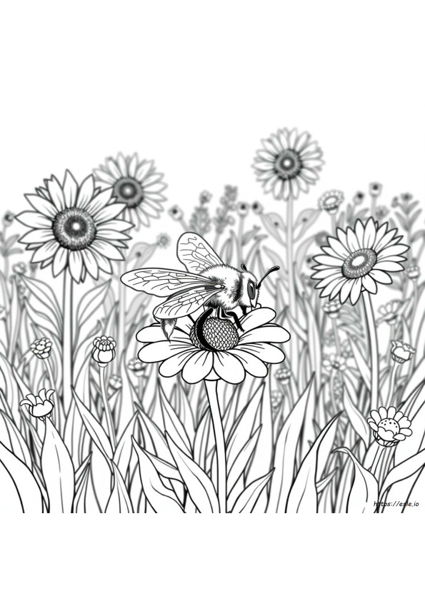Bee Coloring Pages For Adults
