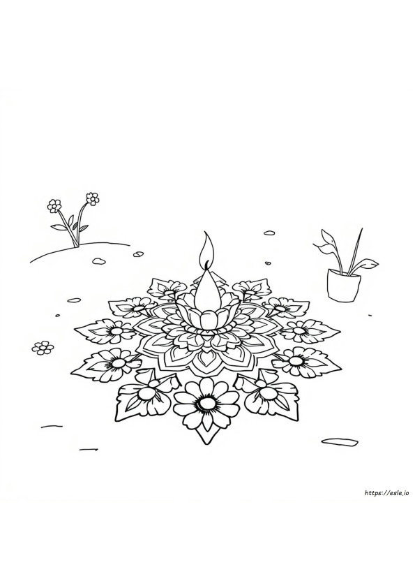 Rangoli Images For Colouring