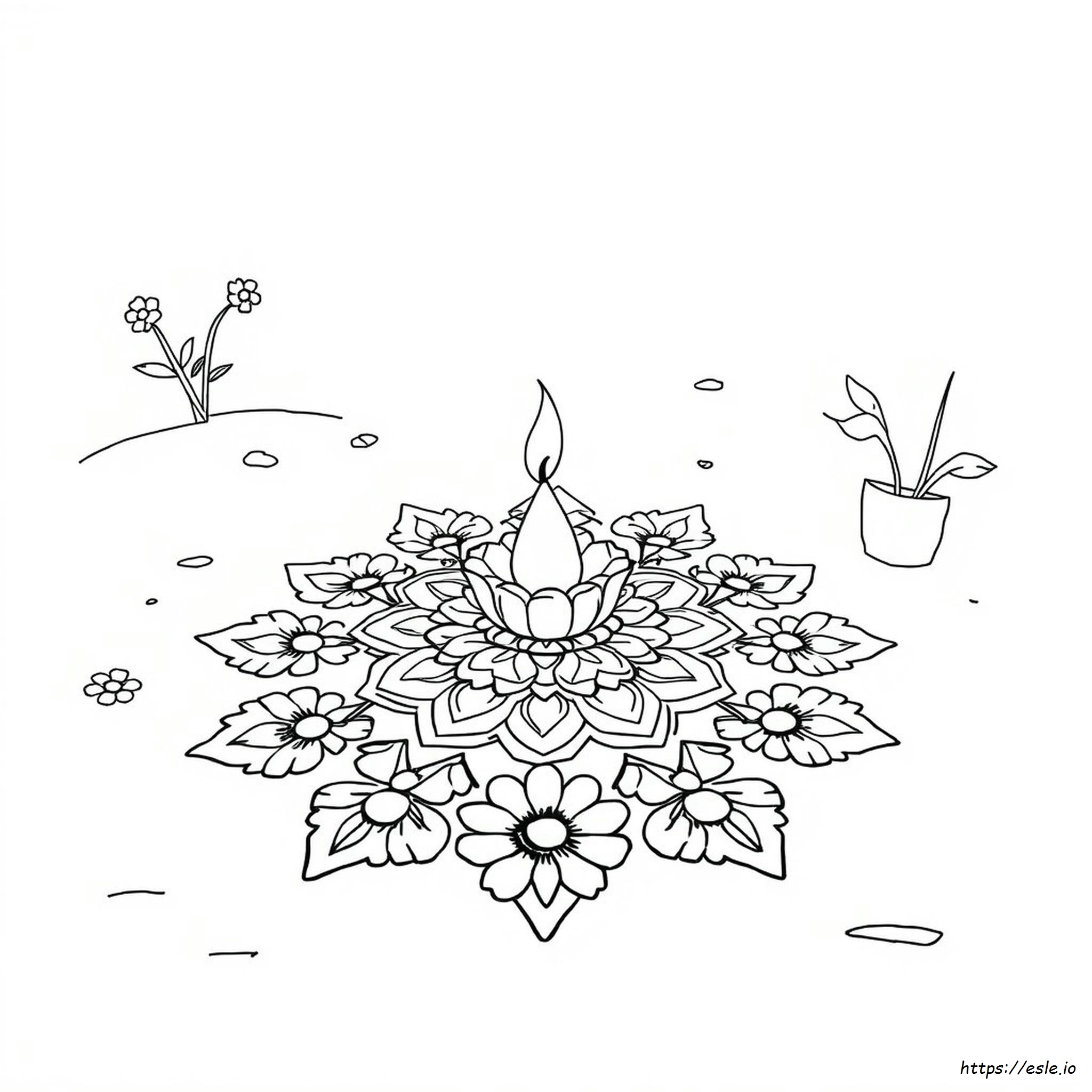 Imagini Rangoli Pentru Colorat