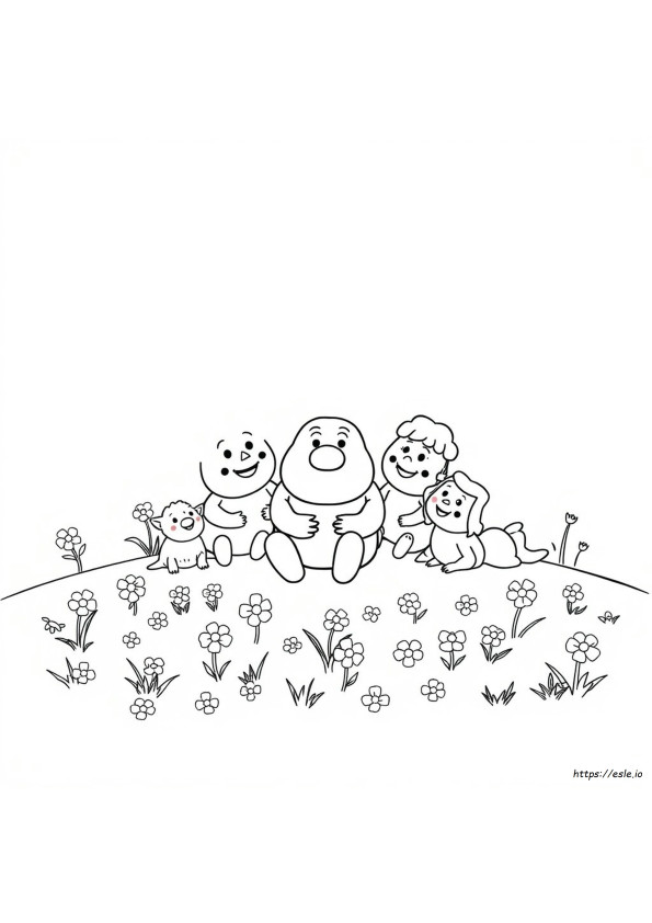 Coloriages Barbapapa