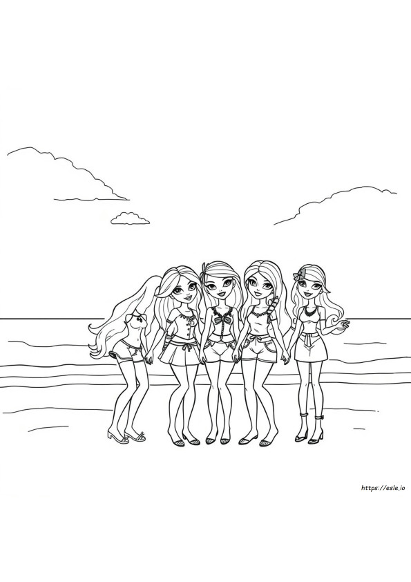 Bratz Disegni Da Colorare Online