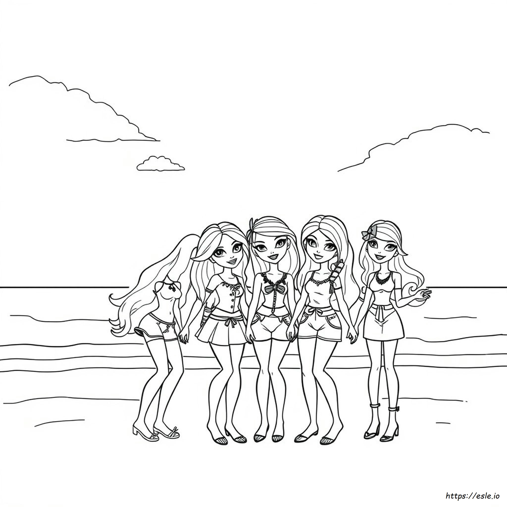 Bratz Coloring Pages Online