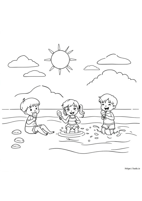 Crayola Free Coloring Pages Summer