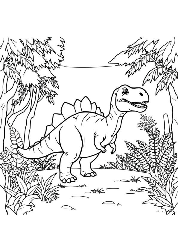 Dinosaurus Värityskuvia Pdf