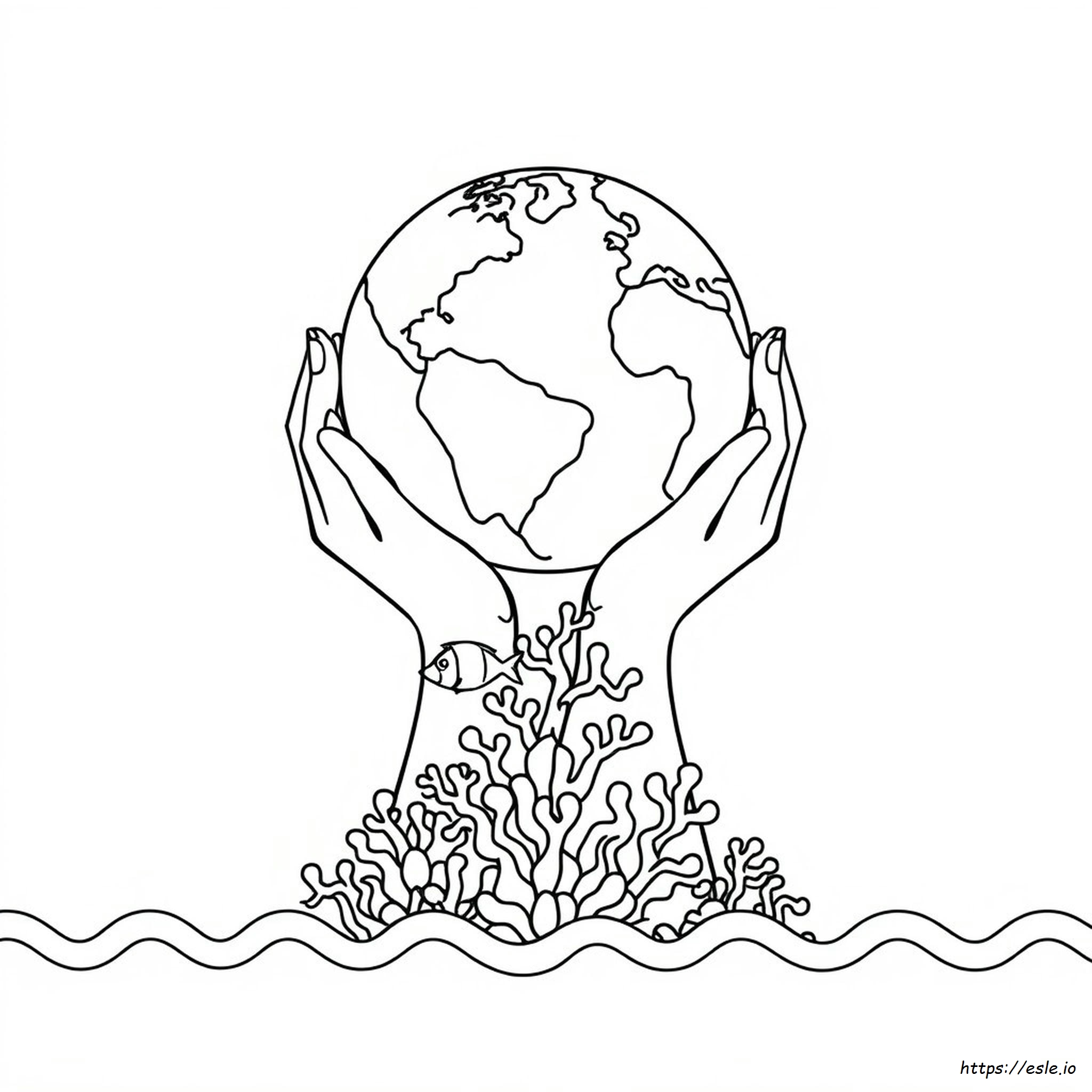 World Oceans Day Coloring Pages