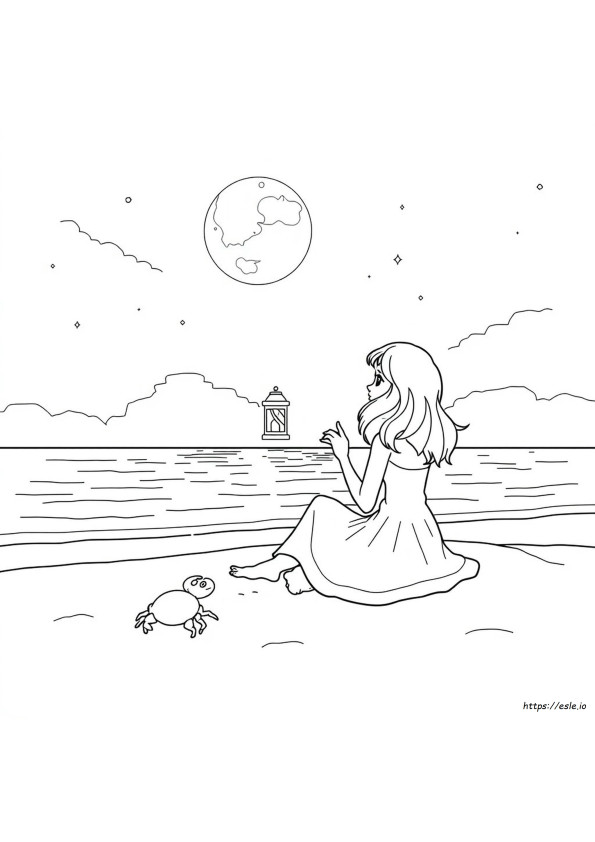 Nina Luna Gambar Mewarnai