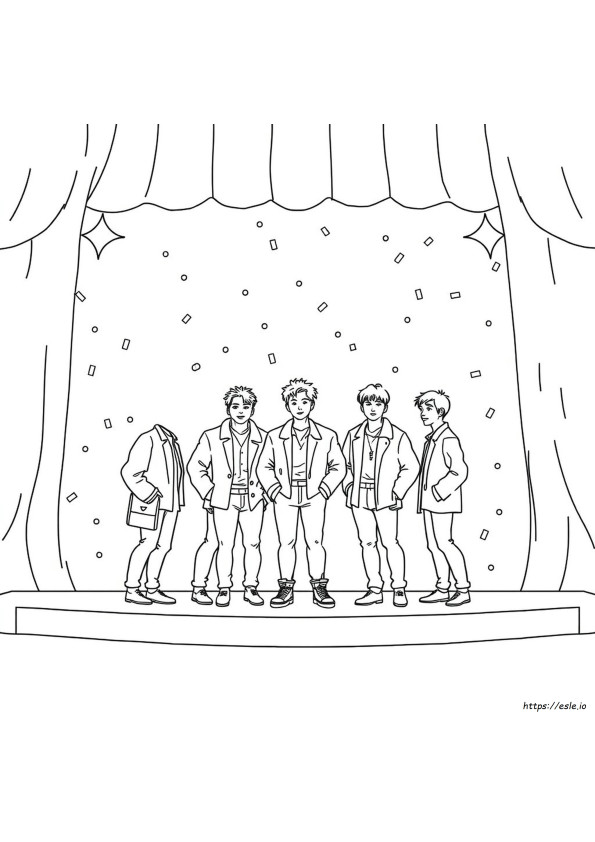 Nsync Coloring Pages