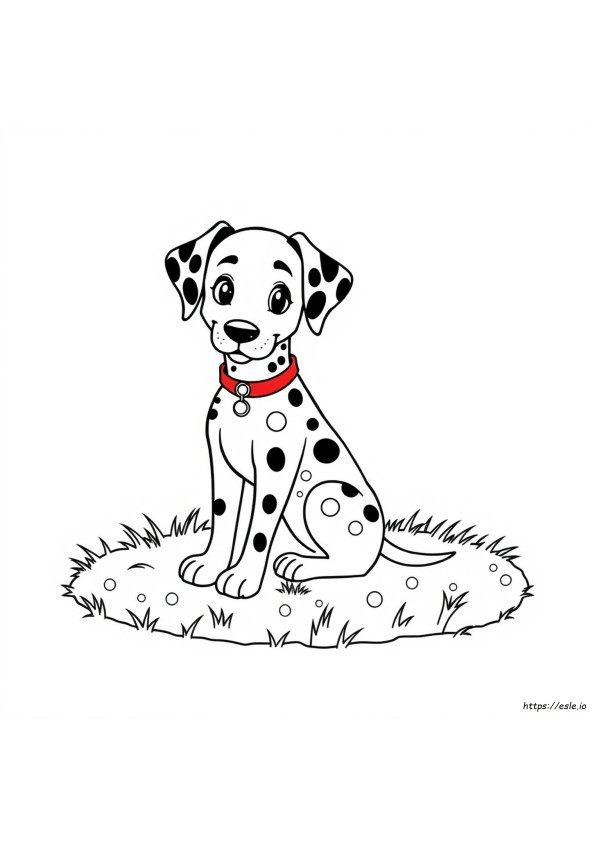 Dalmata Da Colorare