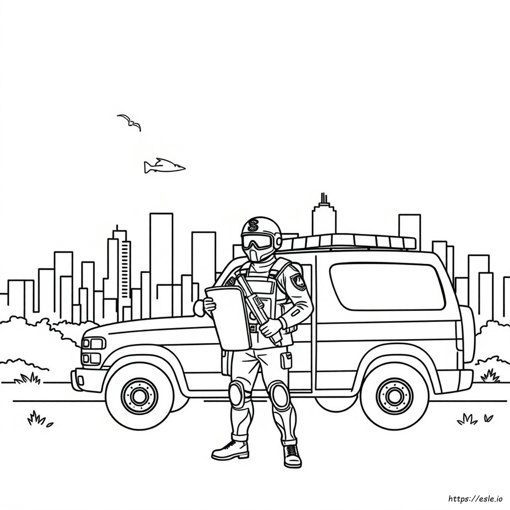 Swat Gambar Mewarnai