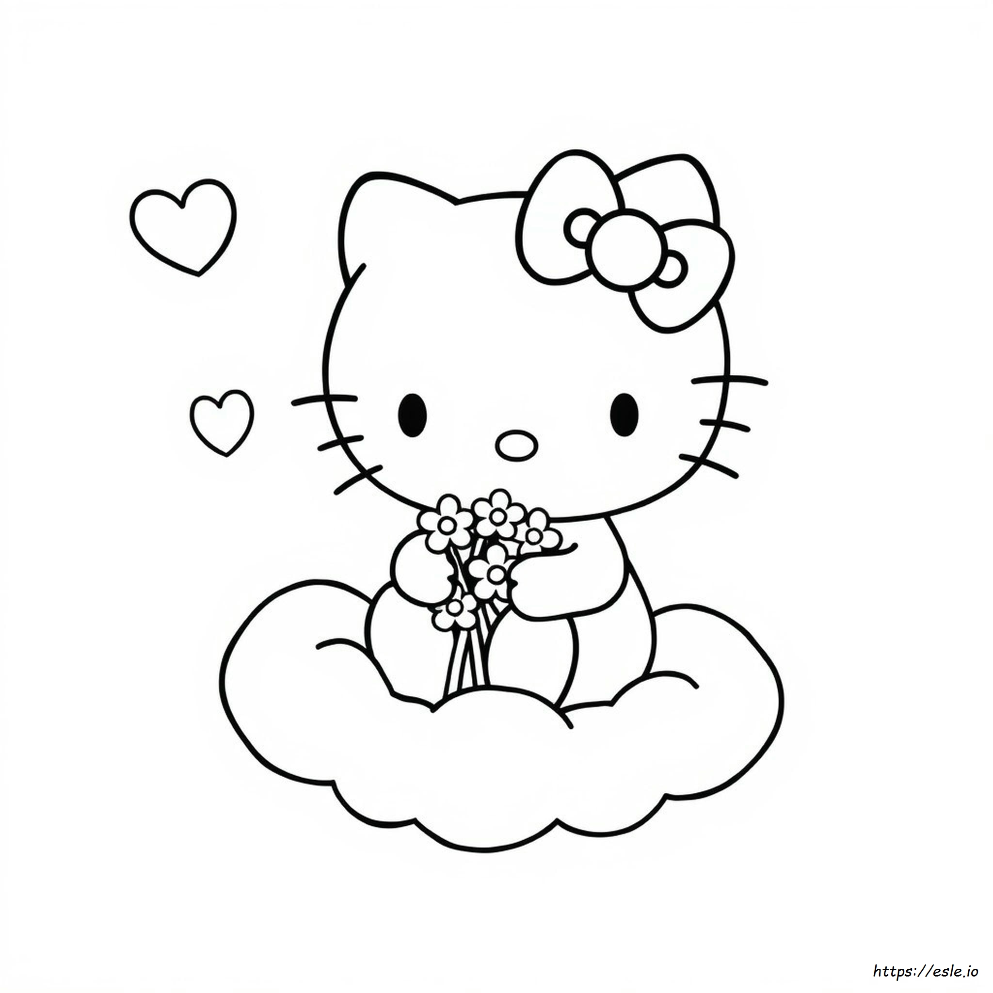 Hello Kitty De Colorat