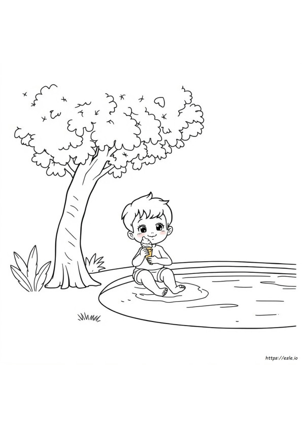 Desenhos De Verão Para Colorir Para Imprimir