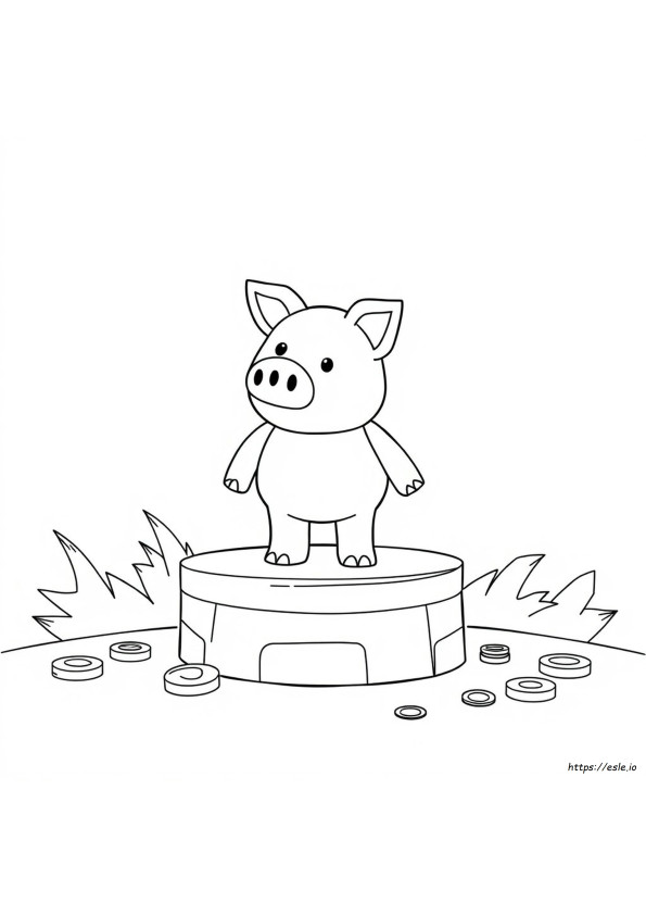 Piggy Coloring Pages From Roblox