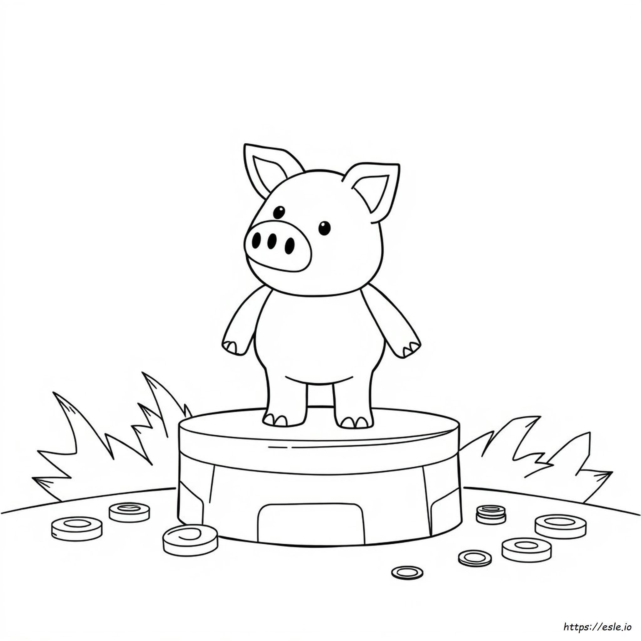 Piggy Coloring Pages From Roblox