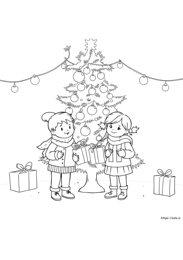 Childrens Christmas Colouring Books